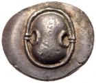 Boeotia, Federal Coinage (circa 395-340 B.C.). Silver Hemidrachm (2.70g, 12h).