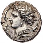 Siculo-Punic, Entella (c. 320-300 B.C.). Silver Tetradrachm (16.65g, 9h).