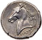 Siculo-Punic, Entella (c. 320-300 B.C.). Silver Tetradrachm (16.65g, 9h). - 2