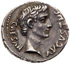 Augustus (27 B.C. â A.D. 14). Silver Denarius (3.85g, 9h).