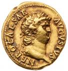 Nero (A.D. 54-68). Gold Aureus (7.31g, 7h).