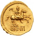 Hadrian (A.D. 117-138). Gold Aureus (7.41g, 6h). - 2