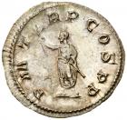 Gordian I (A.D. 238). Silver Denarius (2.94g, 6h). - 2