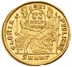 Constantius II (A.D. 337-361). Gold Solidus (4.40g, 6h). - 2