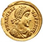 Arcadius (A.D. 383-408). Gold Solidus (4.47g, 6h).