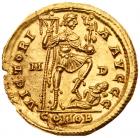 Arcadius (A.D. 383-408). Gold Solidus (4.47g, 6h). - 2