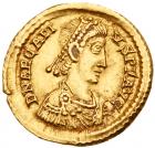 Arcadius (A.D. 383-408). Gold Solidus (4.49g, 6h).