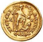 Arcadius (A.D. 383-408). Gold Solidus (4.49g, 6h). - 2