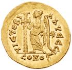 Leo I (A.D. 457-474). Gold Solidus (4.46g, 6h). - 2
