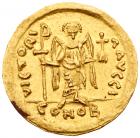 Maurice Tiberius (A.D. 582-602). Gold Solidus (4.37 g, 6h). - 2