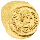 Maurice Tiberius (A.D. 582-602). Gold Tremissis (1.49 g, 7h).