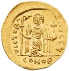 Focas (A.D. 602-610). Gold Solidus (4.44 g, 7h). - 2