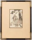 Four Japanese 18th and 19th Century Woodblock Prints, One Attributed to Torii Kiyotsune - 2