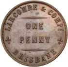 Australia, private issue tokens Brisbane, Queensland - 2