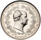 German States: Prussia. Friedrich Wilhelm. Silver Prize Medal of the Techical University of Berlin