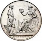 German States: Prussia. Friedrich Wilhelm. Silver Prize Medal of the Techical University of Berlin - 2