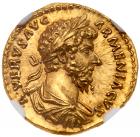 Lucius Verus. Gold Aureus (7.32 g), AD 161-169