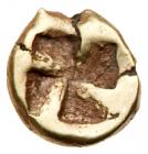 Mysia, Kyzikos. Electrum 1/24 Stater (0.63 g), ca. 500-450 BC VF - 2