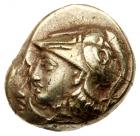 Ionia, Phokaia. Electrum Hekte (2.50 g), ca. 387-326 BC VF