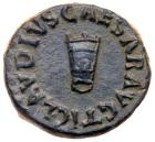 Claudius. AE Quadrans (2.84 g), AD 41-54 EF