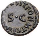 Claudius. AE Quadrans (2.84 g), AD 41-54 EF - 2