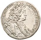 Silver Â½ Taler/ Â½ TallÃ©r, 1716 KB, 14.16g. <I>KÃ¶rmÃ¶cbÃ¡nya/Kremnitz.</I>