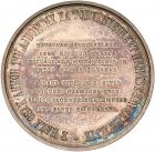 National Assembly of Hungary. Medal, 1861. Silver. - 2