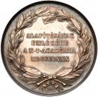 Hungarian Science Academy Founder's Medal, 1880 KB. <I>KÃ¶rmÃ¶cbÃ¡nya/Kremnitz.</I> - 2