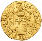 Gold Ducat/Aranyforint, 1588, 3.43g. <I>Szeben/Hermannstadt.</I>