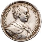 Dual Portrait Medal, nd. Silver, 33mm. 14.12g. By Christian Wermuth.