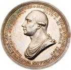 In Honor of Mathias Wilhelm von Fischer, 1804. Silver Medal, 42mm. 27.7g. By Loos, Berlin.