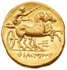 Macedonian Kingdom. Phillip II, 359-336 BC. Gold Stater (8.68g) Superb EF - 2