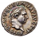 Vitellius, Silver Denarius (3.18g), AD 69. Rome EF