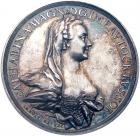 Medal. Silver. 49 mm. By J.G. Holtzhey. Armed Neutrality, 1780.