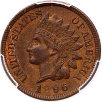 1896 Indian Head 1C PCGS AU58