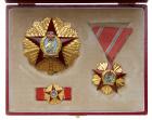 Hungary. Order of Merit Set awarded to Soviet Marshal F.I. Tolbukhin.