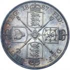 Great Britain. Double Florin, 1887 PCGS MS64 - 2