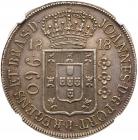 Brazil. 960 Reis, 1818-R NGC About Unc