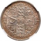 Great Britain. 'Godless' Florin, 1849 NGC MS63 - 2