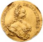 Ducat 1748. GOLD. Moscow, Red mint.