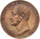 Nicholas I Commemorative Rouble 1859. Struck in Bronze. By Lyalin.