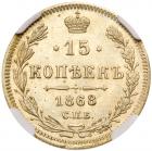 15 Kopecks 1868 C??-HI. - 2