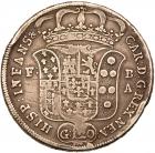 Italian States: Naples. Piastra of 120 Grana, 1735 Fine