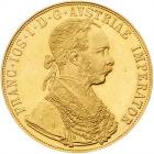 Austria. 4 Ducat, 1915 Brilliant Unc