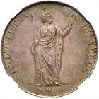 Italian States: Lombardy. 5 Lire, 1848-M NGC MS64