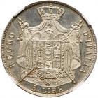 Italian States: Kingdom of Italy. 5 Lire, 1814-M PCGS MS61 - 2