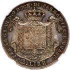 Italian States: Parma. 2 Lire, 1815 NGC AU58 - 2