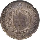 Italian States: Genoa (As the Ligurian Republic). 8 Lire, 1798/1 NGC MS62