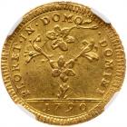 Italian States: Papal/Roman States. 30 Paoli (Doppia D'oro), 1790 NGC AU58