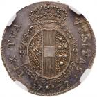 Italian States: Tuscany. 1/2 Paoli, 1792 NGC MS63 - 2